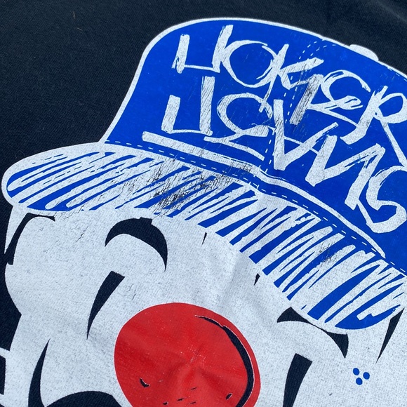 Joker Brand Clown Logo Mr Cartoon Joker Jeans Untouchable Reputation Grailed tee - Picture 6 of 7